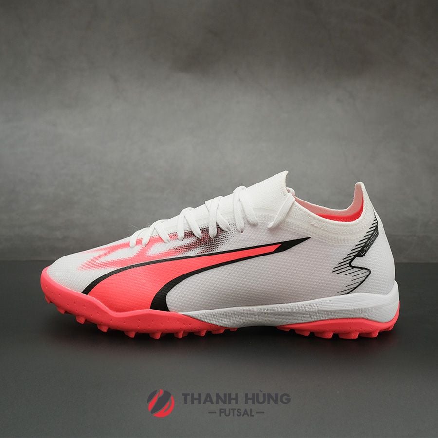 PUMA ULTRA MATCH TT - 107521-01 - TRẮNG/ĐỎ