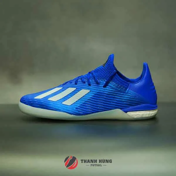 ADIDAS X 19.1 IC – EG7134 – XANH HOÀNG GIA / TRẮNG