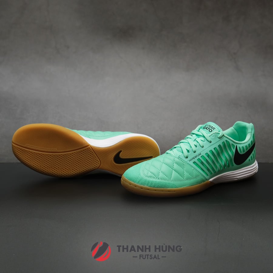 NIKE LUNAR GATO II - 580456-300 - XANH MẠ NON