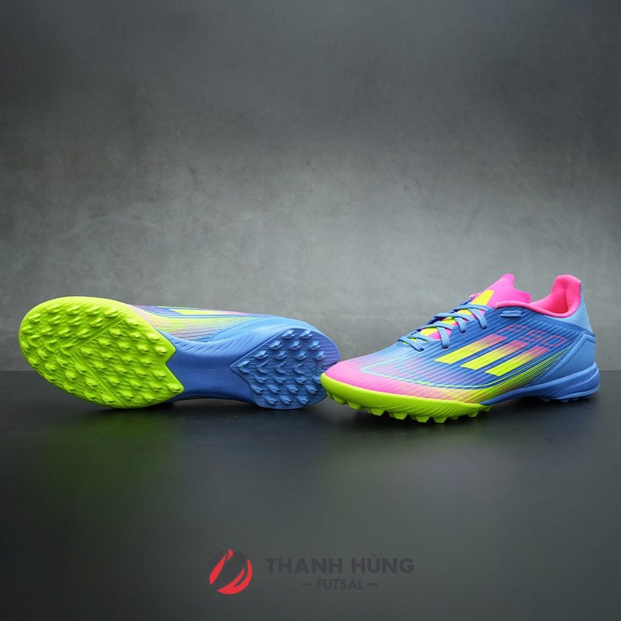 ADIDAS F50 LEAGUE TF - IE1230 - XANH/HỒNG