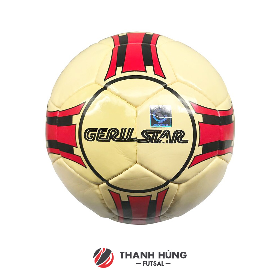 TRÁI BÓNG FUTSAL GERUSTAR 2030 - VÀNG/ĐỎ