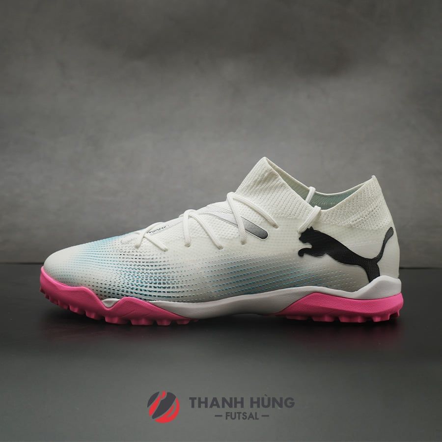 PUMA FUTURE 7 MATCH TT - 107720-01 - TRẮNG/HỒNG