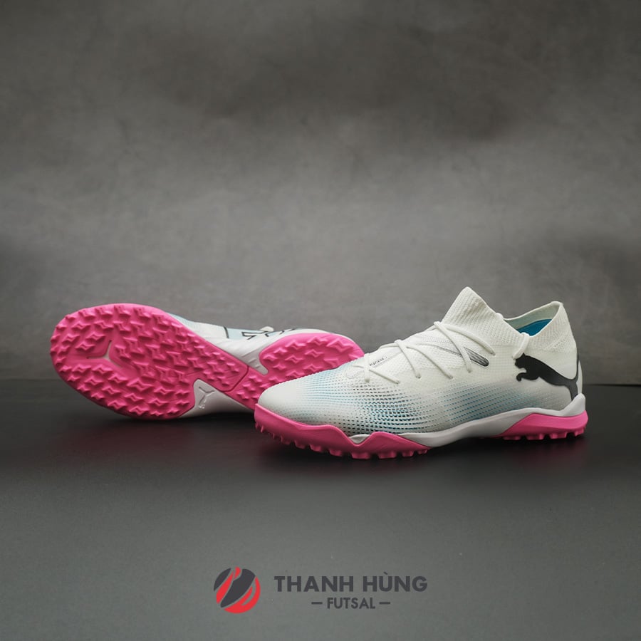 PUMA FUTURE 7 MATCH TT - 107720-01 - TRẮNG/HỒNG