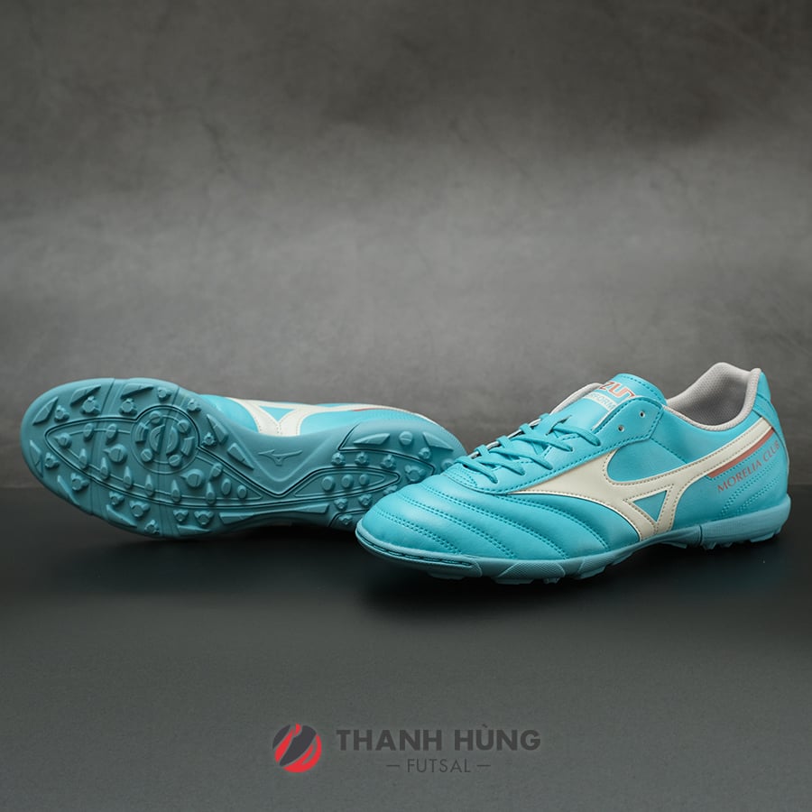 MIZUNO MORELIA II CLUB AS - P1GD231625 - XANH DƯƠNG/TRẮNG