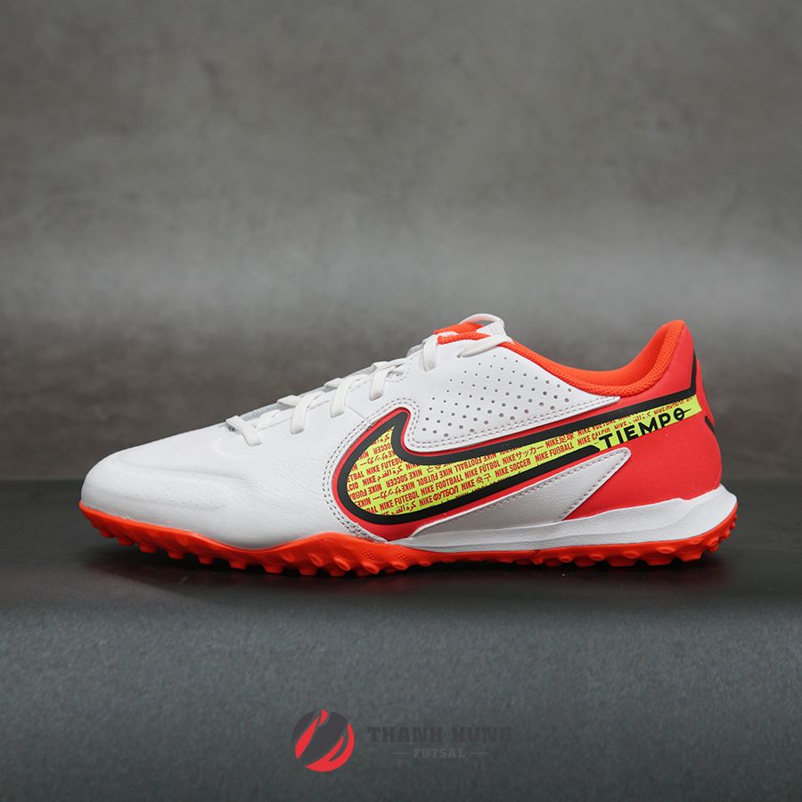 NIKE TIEMPO LEGEND 9 ACADEMY TF - DA1191-176 - TRẮNG/ĐỎ/VÀNG