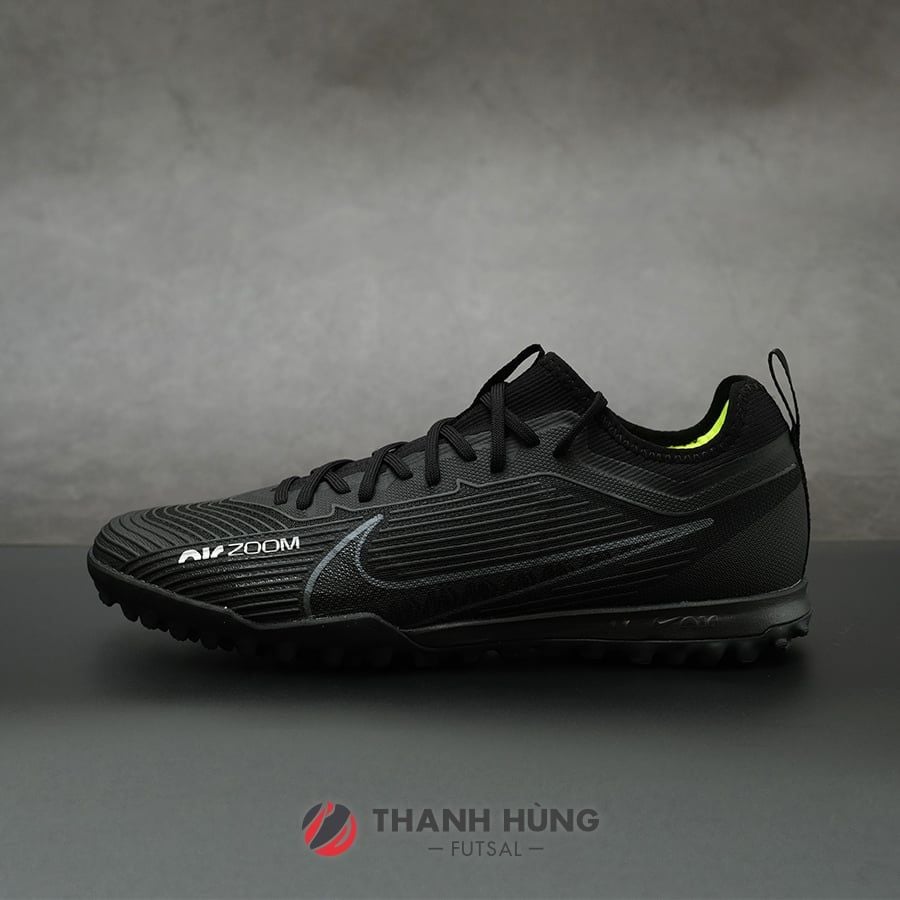 NIKE ZOOM MERCURIAL VAPOR 15 PRO TF - DJ5605-001 - ĐEN/TRẮNG