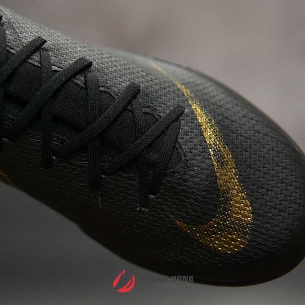 NIKE MERCURIAL SUPERFLY 6 ACADEMY TF – AH7370-077 – ĐEN/ VÀNG ĐỒNG