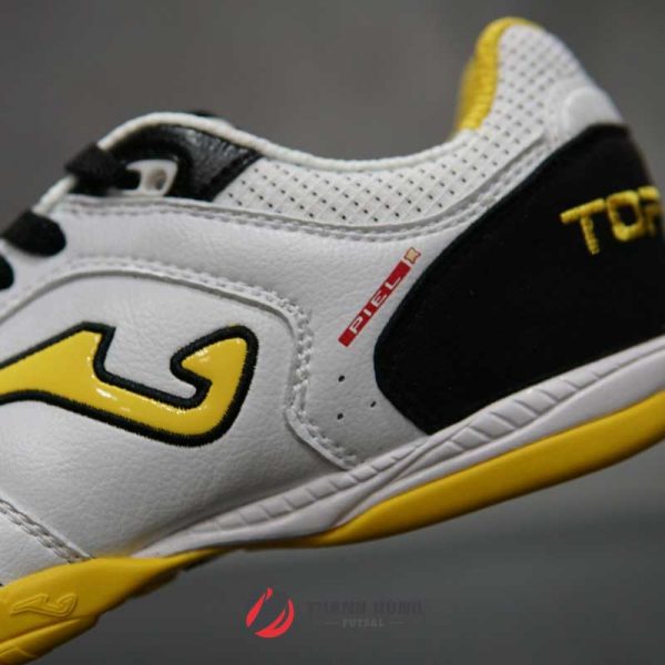 JOMA TOP FLEX LEATHER 2032 – TRẮNG / VÀNG / ĐEN