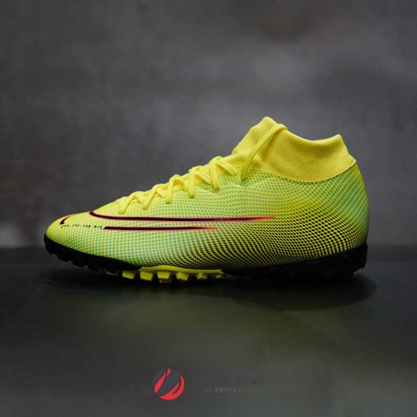 NIKE MERCURIAL SUPERFLY 7 ACADEMY MDS TF – BQ5435-703 – VÀNG / CHANH