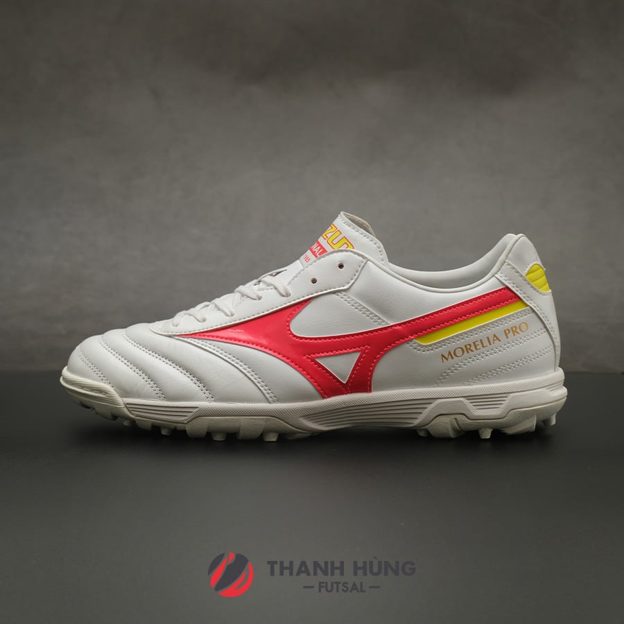 MIZUNO MORELIA II PRO AS - P1GD231464 - TRẮNG/ĐỎ/VÀNG