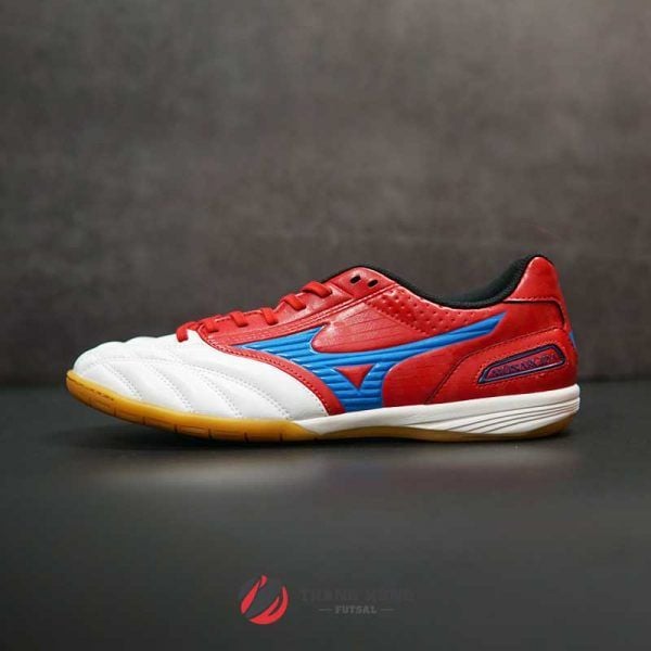 MIZUNO MONARCIDA SALA – Q1GA181127 – TRẮNG/ XANH/ ĐỎ