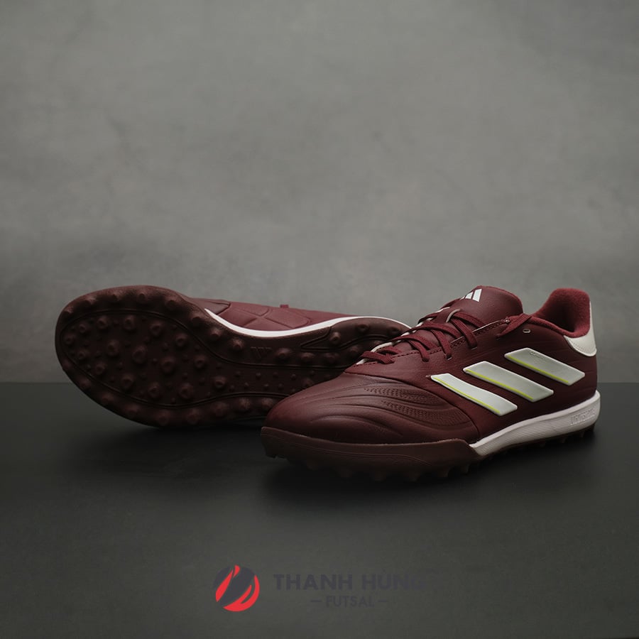 ADIDAS COPA PURE 2 LEAGUE TF - IE7497 -  ĐỎ BẠC ĐÔ