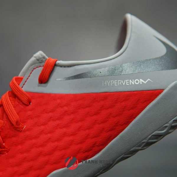 NIKE HYPERVENOM III ACADEMY IC – AJ3814-600 – XÁM / ĐỎ