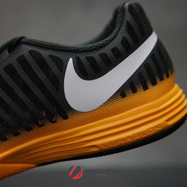 NIKE LUNAR GATO II – 580456 – 018 – XÁM KHÓI/ VÀNG CAM