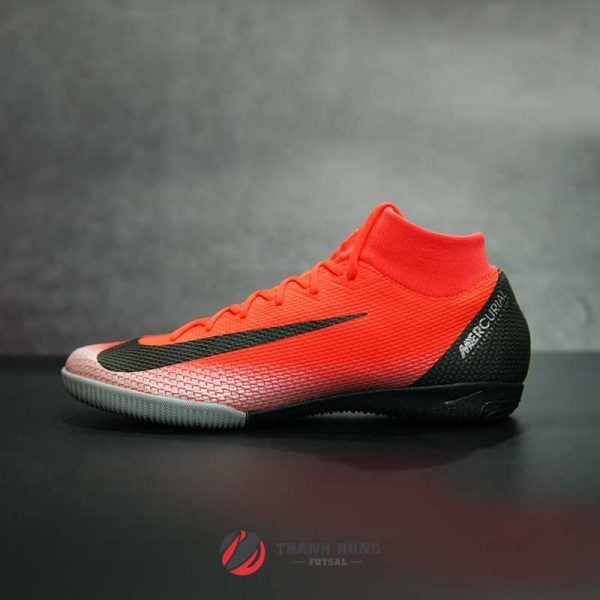 NIKE MERCURIAL SUPERFLY 6 ACADEMY CR7 IC – AJ3567-600 – ĐỎ/ ĐEN