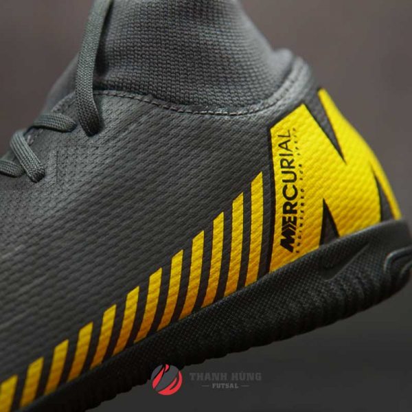 NIKE MERCURIAL SUPERFLY 6 ACADEMY IC – AH7369-070 – XÁM/ VÀNG