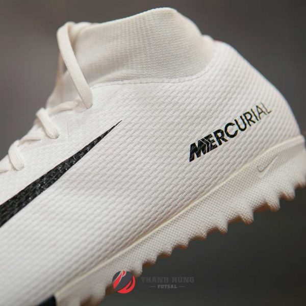 NIKE MERCURIAL SUPERFLY 6 ACADEMY TF – AJ3568-109 – TRẮNG/ ĐEN