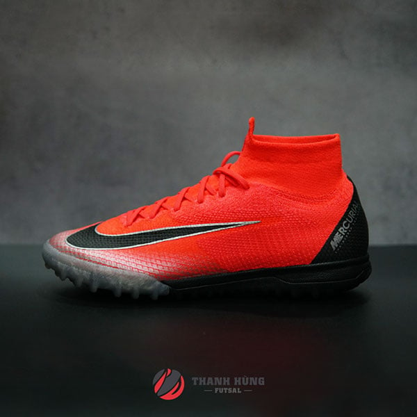 Nike Mercurial Superfly 6 Elite CR7 TF - AJ3572-600 - Đỏ/Đen - Giày bó -  Giày đá banh chính hãng