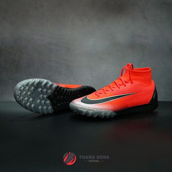 Nike Mercurial Superfly 6 Elite CR7 TF - AJ3572-600 - Đỏ/Đen - Giày bó -  Giày đá banh chính hãng