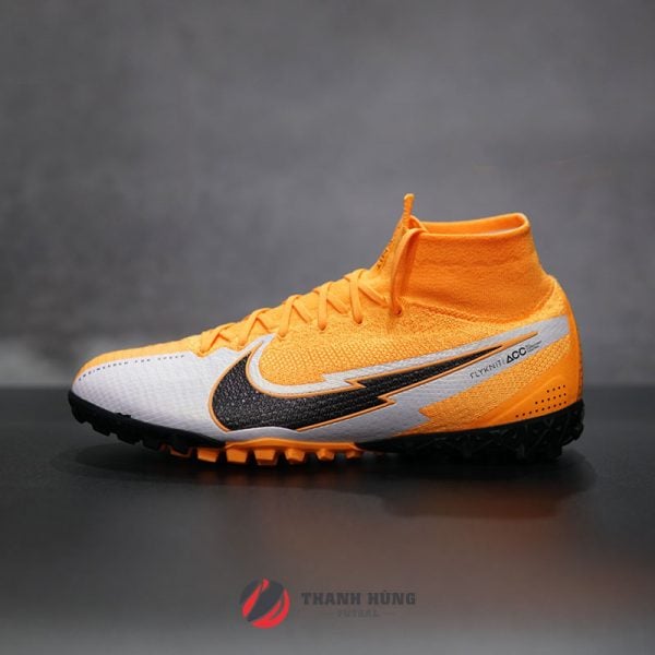 NIKE MERCURIAL SUPERFLY 7 ELITE TF - AT7981-801 - VÀNG/ ĐEN/ TRẮNG - G -  Giày đá banh chính hãng