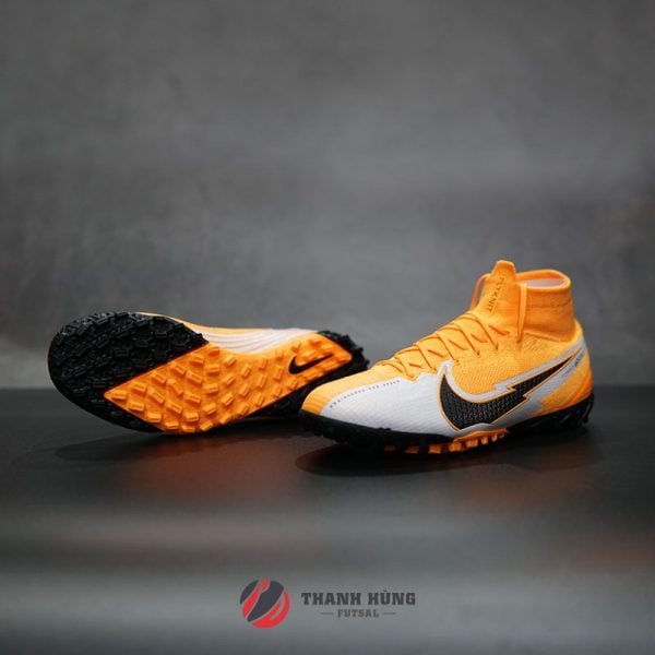 NIKE MERCURIAL SUPERFLY 7 ELITE TF – AT7981-801 – VÀNG/ ĐEN/ TRẮNG