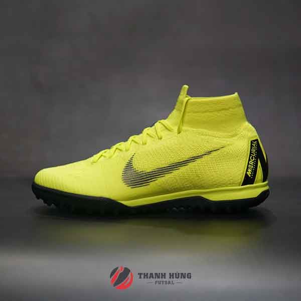 NIKE MERCURIAL SUPERFLY VI ELITE TF - AH7374-701 - XANH LÁ MẠ