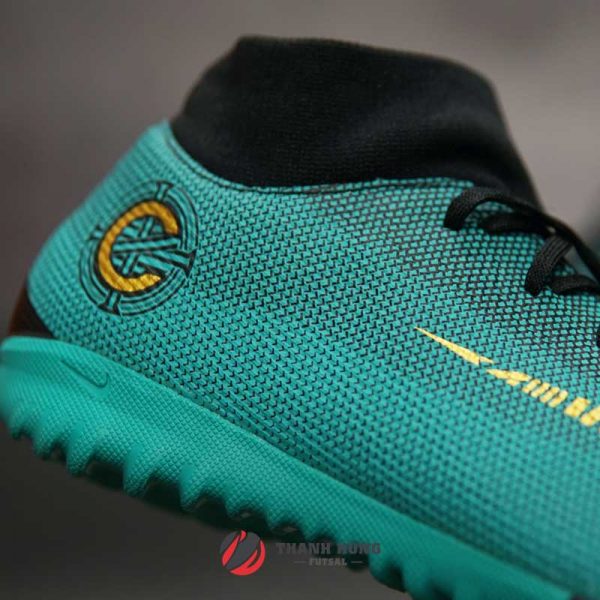 NIKE MERCURIAL SUPERFLYX 6 CR7 TF- AJ3568 – 390 – XANH LÁ/ ĐEN