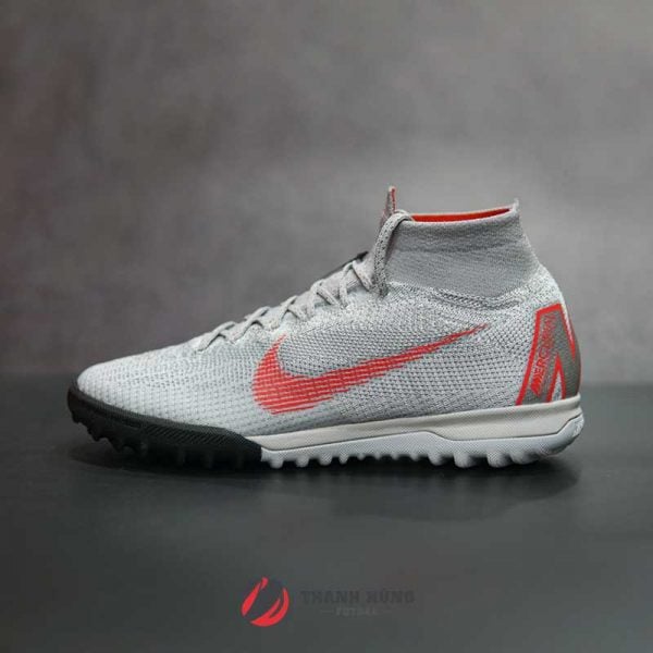 NIKE MERCURIAL SUPERFLYX VI ELITE TF – AH7374 – 060 – XÁM / ĐỎ