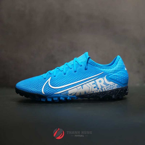 NIKE MERCURIAL VAPOR 13 PRO TF – AT8004-414 – XANH/ TRẮNG