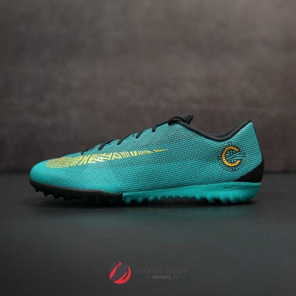 NIKE MERCURIAL VAPOR X12 ACADEMY CR7 TF – AJ3732 -390 – XANH BIỂN