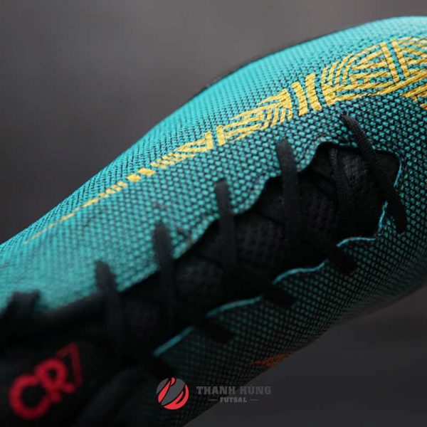 NIKE MERCURIAL VAPOR X12 ACADEMY CR7 TF – AJ3732 -390 – XANH BIỂN