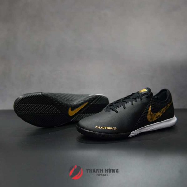 NIKE PHANTOM VISION ACADEMY IC – AO3225-077 – ĐEN / VÀNG ĐỒNG