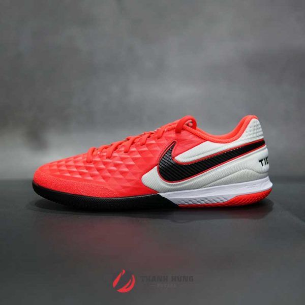 NIKE REACT TIEMPO LEGEND 8 PRO IC – AT6134-606 – ĐỎ/ TRẮNG/ ĐEN