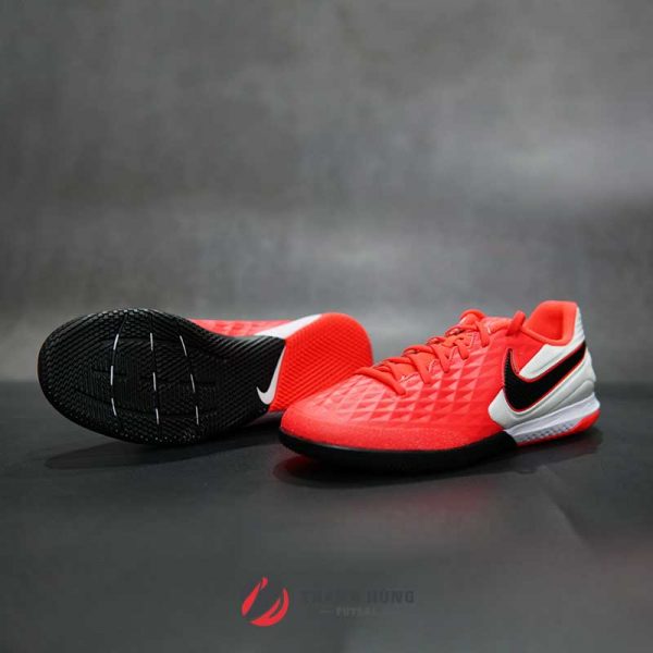 NIKE REACT TIEMPO LEGEND 8 PRO IC – AT6134-606 – ĐỎ/ TRẮNG/ ĐEN