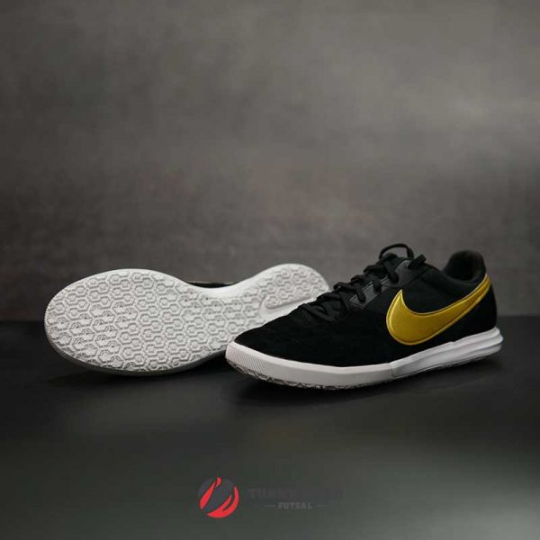 NIKE TIEMPO PREMIER II SALA – AV3153-077 – ĐEN/ VÀNG ĐỒNG