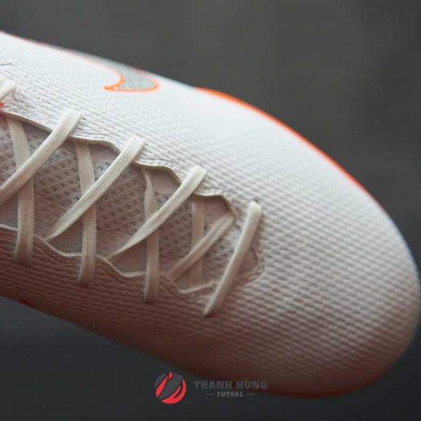 NIKE VAPORX 12 ACADEMY TF  – AH7384-107 – TRẮNG/CAM