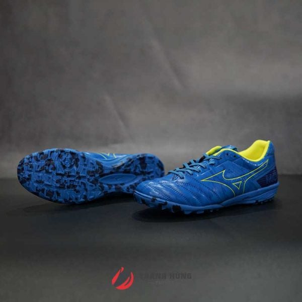 MIZUNO MONARCIDA SALA PRO TF – Q1GB191125 – XANH DƯƠNG/ VÀNG CHANH/ ĐEN