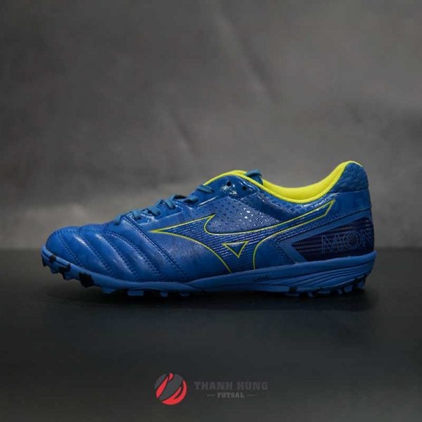 MIZUNO MONARCIDA SALA PRO TF – Q1GB191125 – XANH DƯƠNG/ VÀNG CHANH/ ĐEN