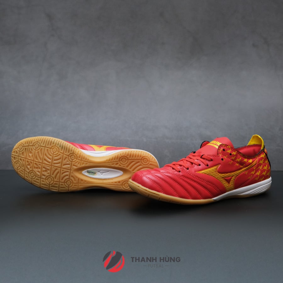 MIZUNO MORELIA NEO III PRO IN LẠC VIỆT LIMITED EDITION - Q1GB228444 - ĐỎ VÀNG