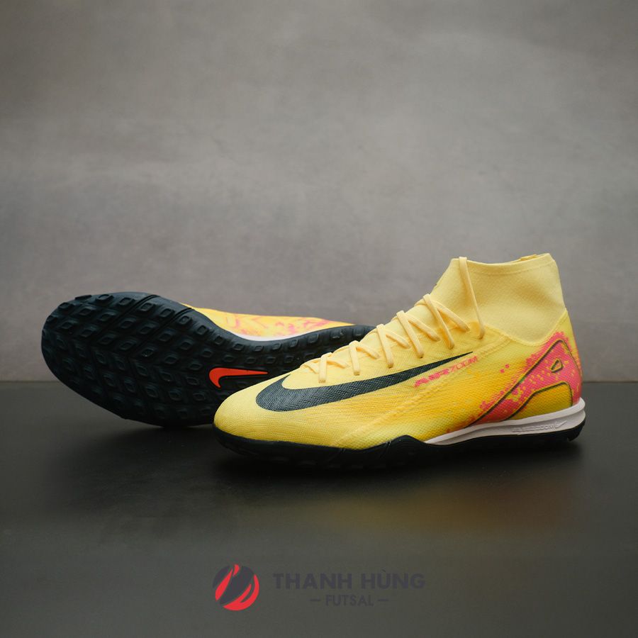 NIKE ZOOM MERCURIAL SUPERFLY 10 ACADEMY KM TF - FQ8333-800 - VÀNG/CAM
