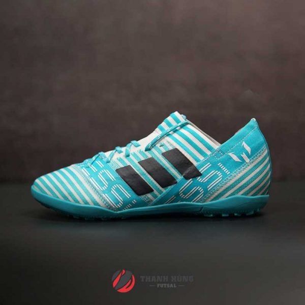 ADIDAS NEMEZIZ MESSI TANGO 17.3 TF JUNIOR –  S77196 – TRẮNG/XANH DƯƠNG