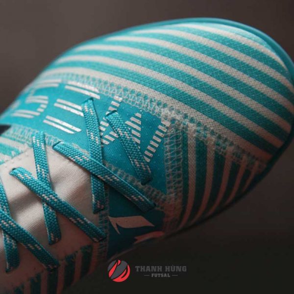 ADIDAS NEMEZIZ MESSI TANGO 17.3 TF JUNIOR –  S77196 – TRẮNG/XANH DƯƠNG