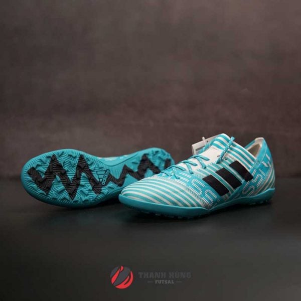 ADIDAS NEMEZIZ MESSI TANGO 17.3 TF JUNIOR –  S77196 – TRẮNG/XANH DƯƠNG