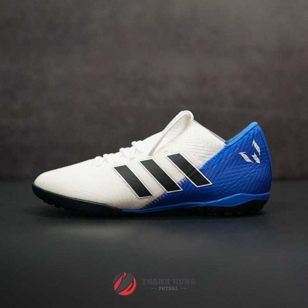 ADIDAS NEMEZIZ MESSI TANGO 18.3 TF JUNIOR - DB2396 - TRẮNG/ XANH DƯƠNG -  Giày đá banh chính hãng