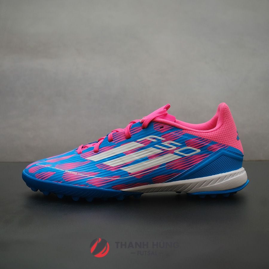 ADIDAS F50 LEAGUE TF - IF1336 - XANH/HỒNG