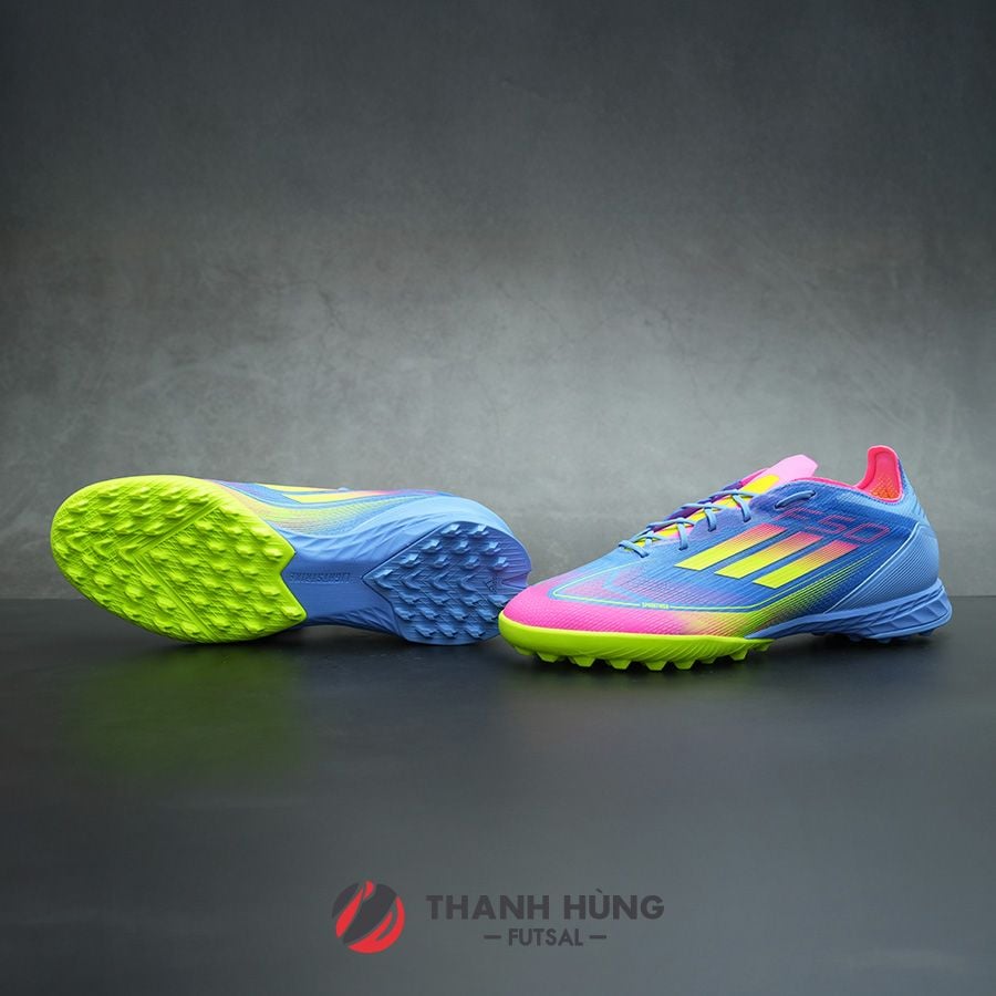 ADIDAS F50 PRO TF - IE1219 - XANH/HỒNG