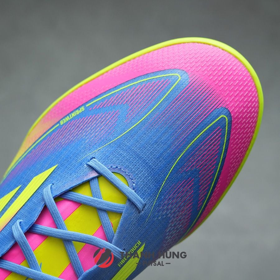 ADIDAS F50 PRO TF - IE1219 - XANH/HỒNG