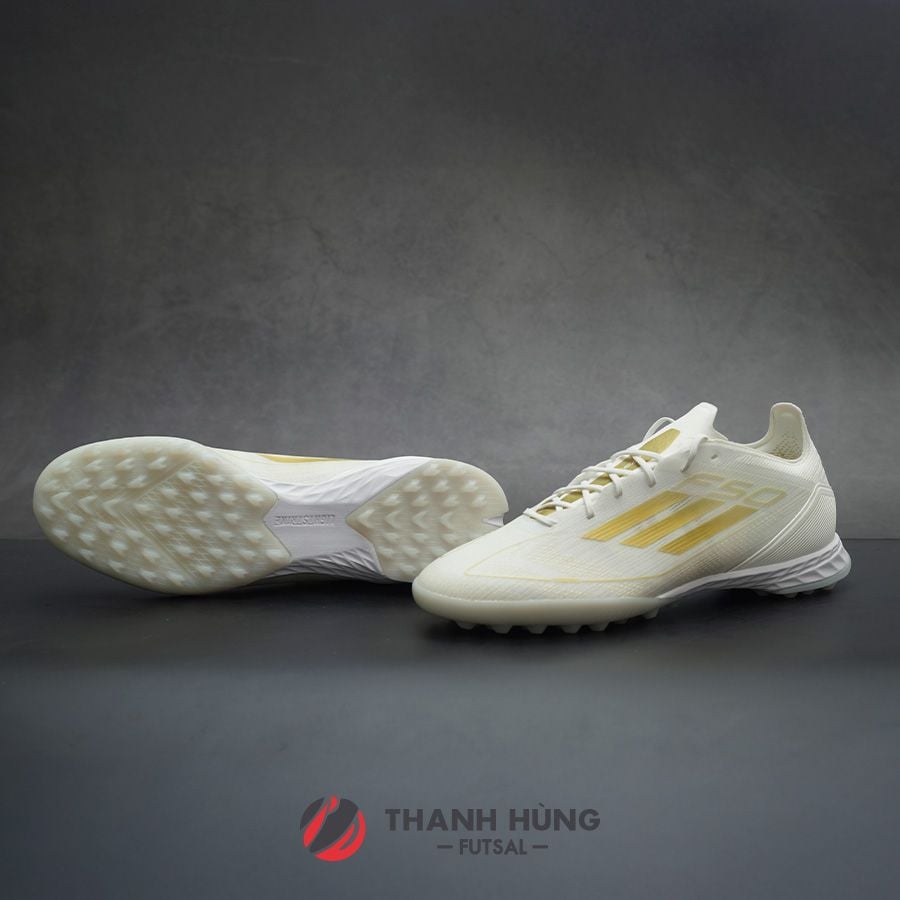 ADIDAS F50 PRO TF - IH5815 - TRẮNG/VÀNG