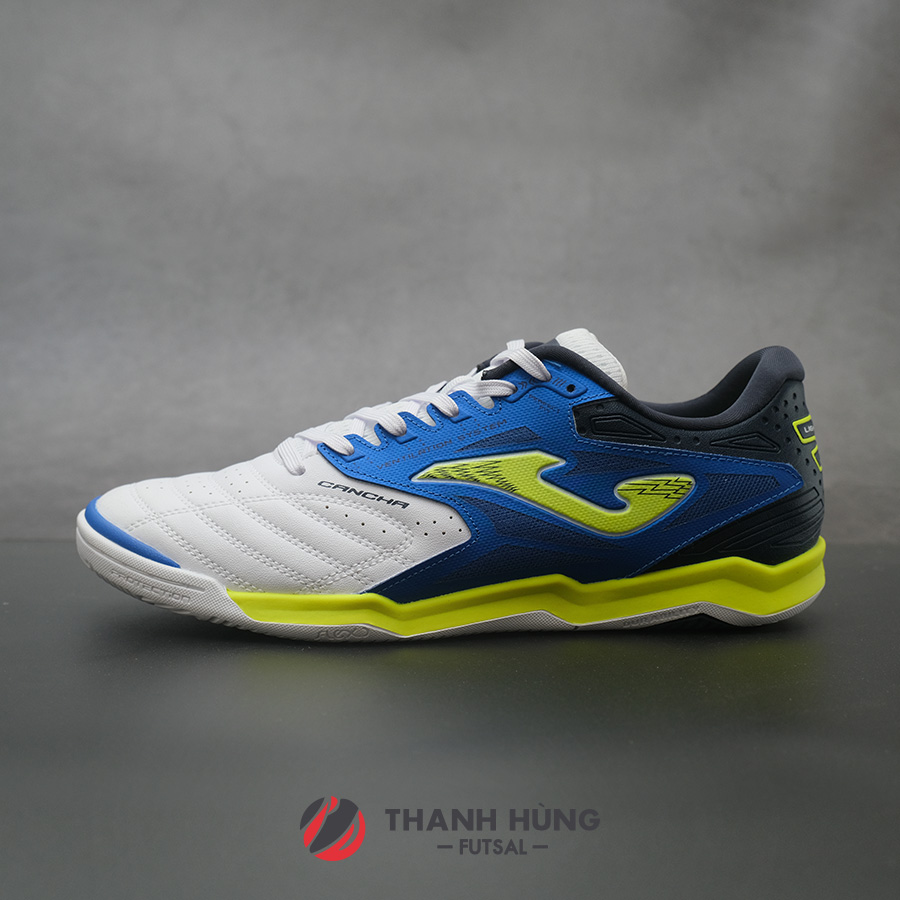 JOMA CANCHA 2402 - TRẮNG/XANH DƯƠNG