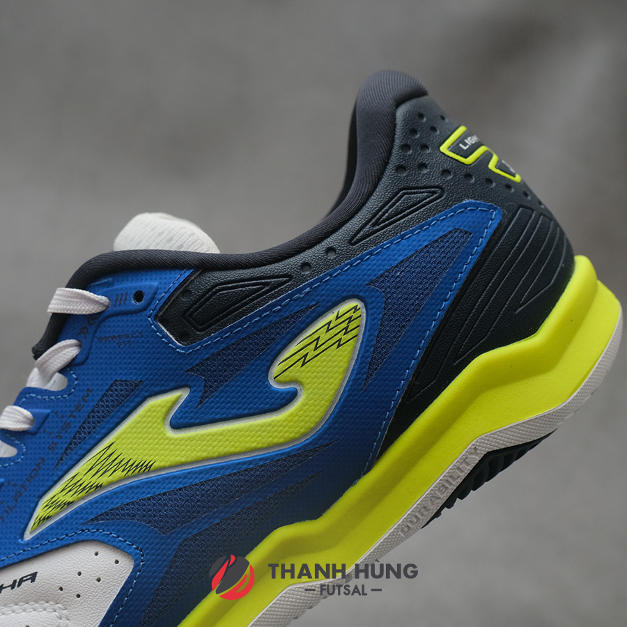 JOMA CANCHA 2402 - TRẮNG/XANH DƯƠNG